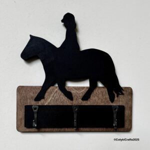 Pony and Rider Key Holder